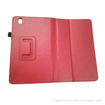 Stand litchi grain PU leather case cover for Samsung Galaxy Tab Pro T320 8.4"